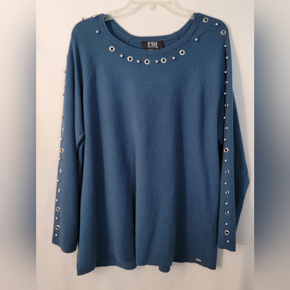 French Dressing Jeans FDJ Tunic Sweater Size XXL